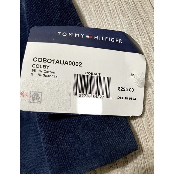 Tommy Hilfiger Mens TH Flex Modern Fit Blue Corduroy SportCoat Blazer Jacket 42S - Picture 7 of 10